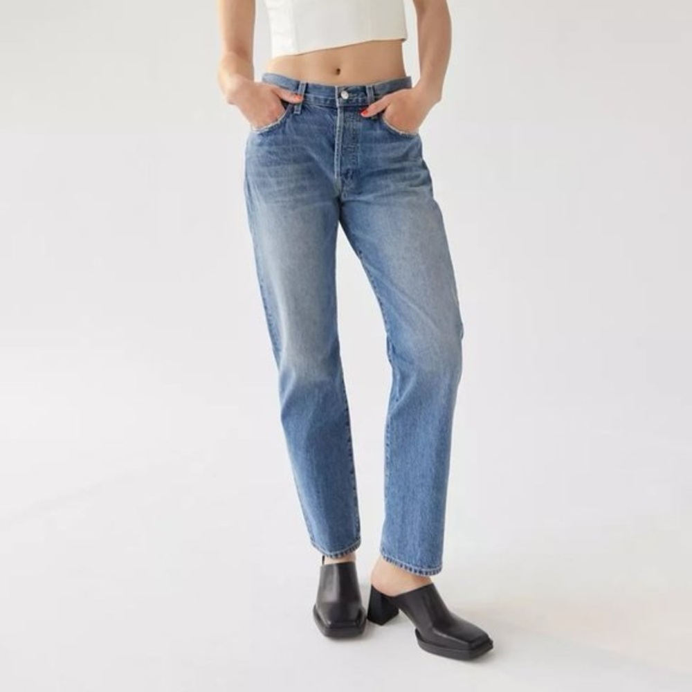 EDWIN Tash Straight Leg Jean in Summer Days